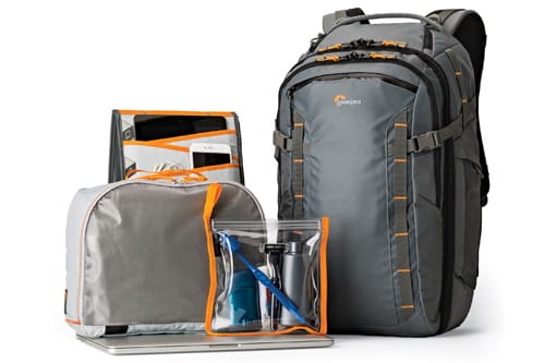 A rucksack and travel pack