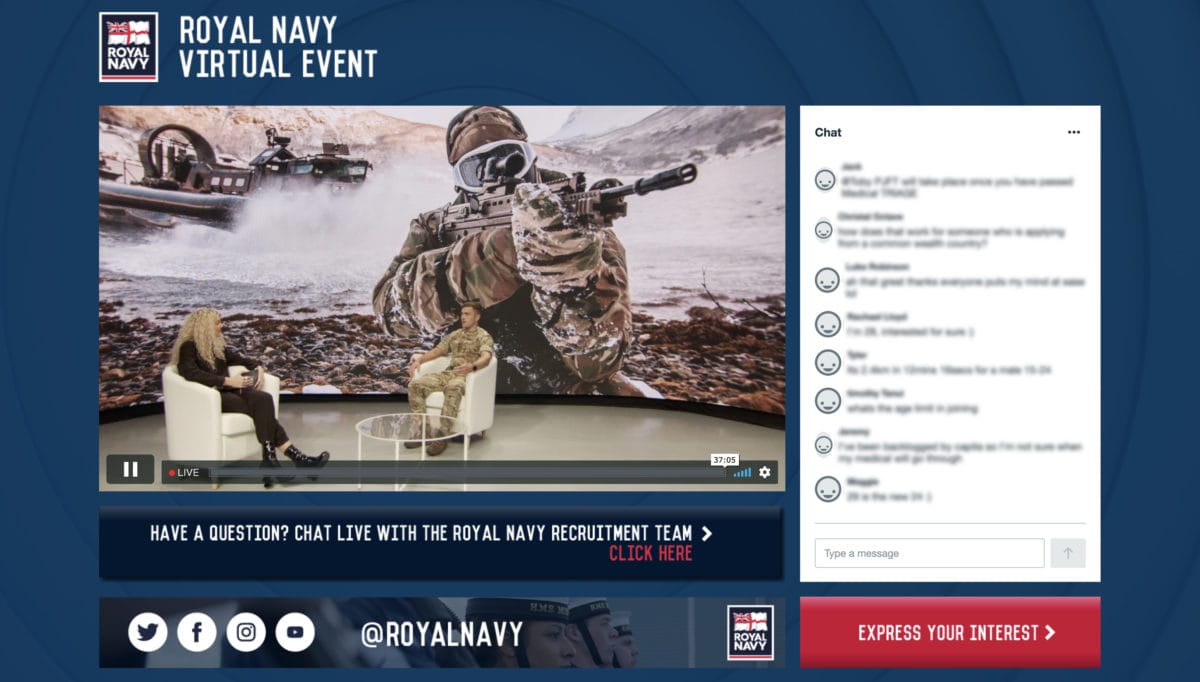 Royal Navy Virtual Event