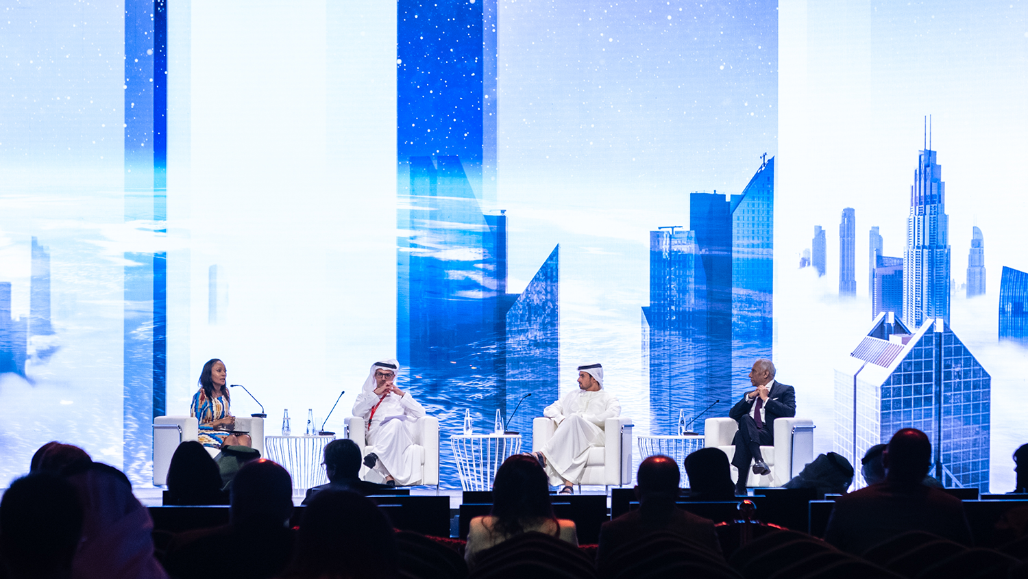 Dubai Business Forum stage discussion
